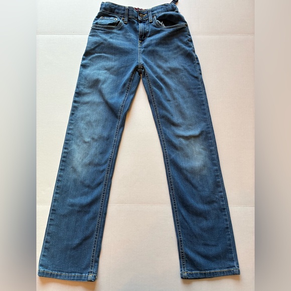 Boys Levi's Classic Blue Straight Jeans - Picture 1 of 9